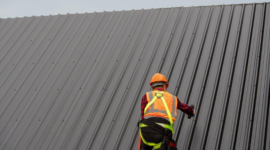 Professional metal roof installation services in Minto, AK